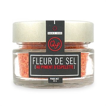 Epicerie fine : Fleur de sel au piment d'Espelette